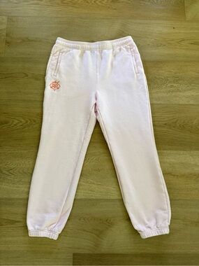 Roller Rabbit x Target Pink Fleece Joggers Medium